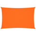 Zonnescherm rechthoekig 2x4,5 m oxford stof oranje
