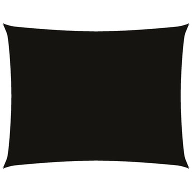 Zonnescherm rechthoekig 2x3,5 m oxford stof zwart