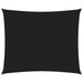 Zonnescherm rechthoekig 2,5x3,5 m oxford stof zwart