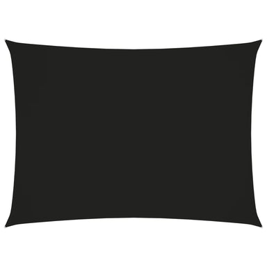 Zonnescherm rechthoekig 2,5x4 m oxford stof zwart