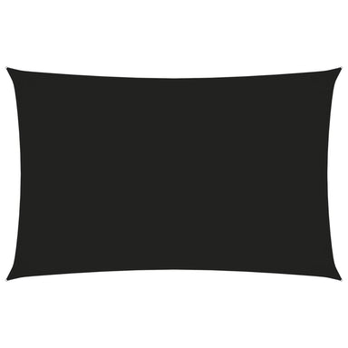 Zonnescherm rechthoekig 3x6 m oxford stof zwart