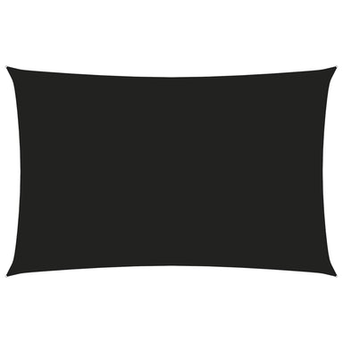 Zonnescherm rechthoekig 4x7 m oxford stof zwart