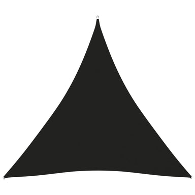 Zonnescherm Driehoekig 3,6X3,6X3,6 M Oxford Stof Zwart 3.6 x 3.6 x 3.6 m