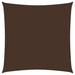 Zonnescherm Vierkant 4,5X4,5 M Oxford Stof Bruin 4.5 x 4.5 m