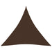 Zonnescherm Driehoekig 4,5X4,5X4,5 M Oxford Stof Bruin 4.5 x 4.5 x 4.5 m