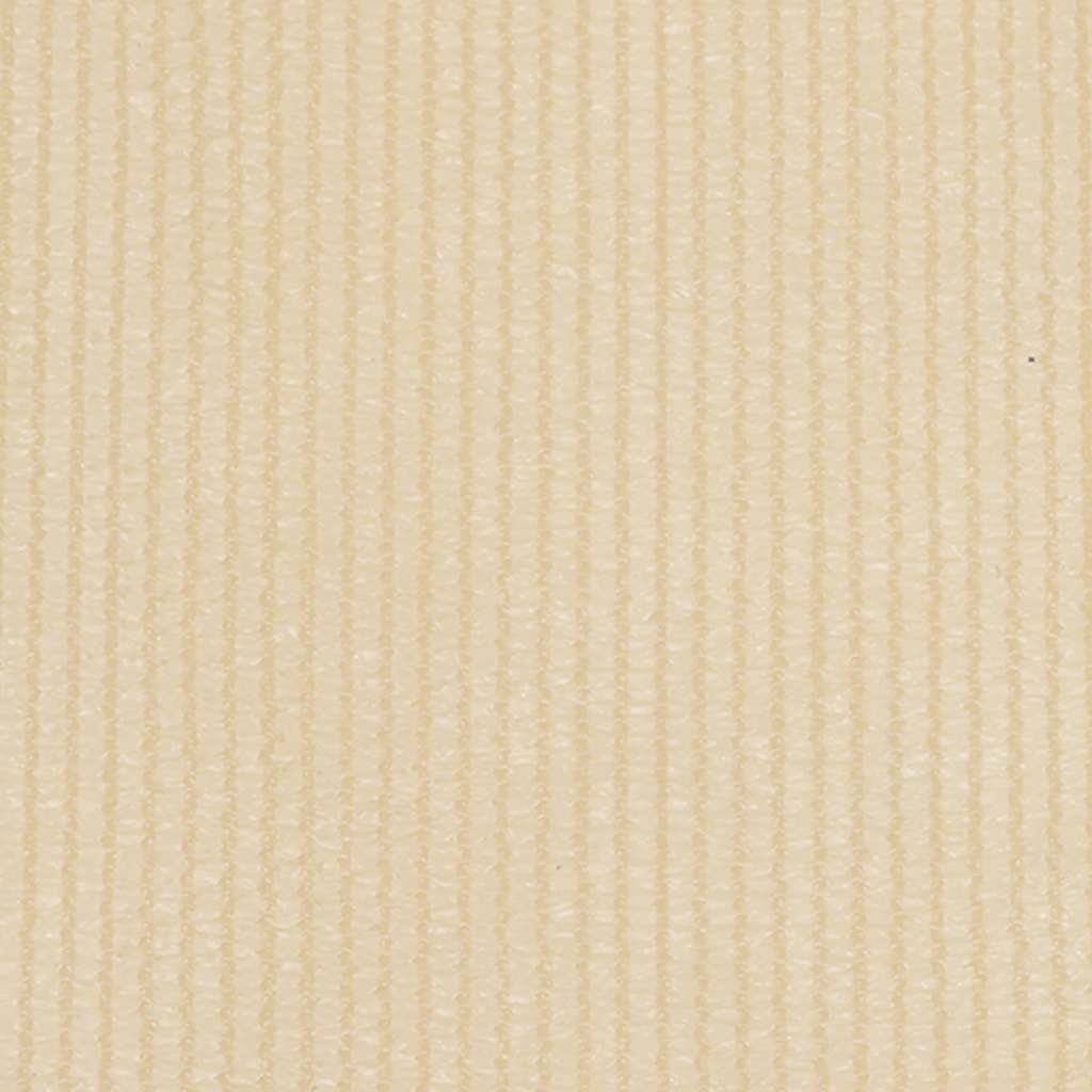 Rolgordijn voor buiten 65(B)x140(H) cm HDPE crèmekleurig