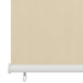 Rolgordijn voor buiten 65(B)x230(H) cm HDPE crèmekleurig