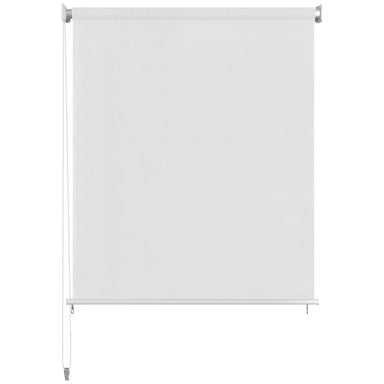Rolgordijn voor buiten 85(B)x140(H) cm HDPE wit