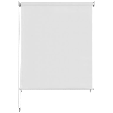Rolgordijn voor buiten 85(B)x230(H) cm HDPE wit