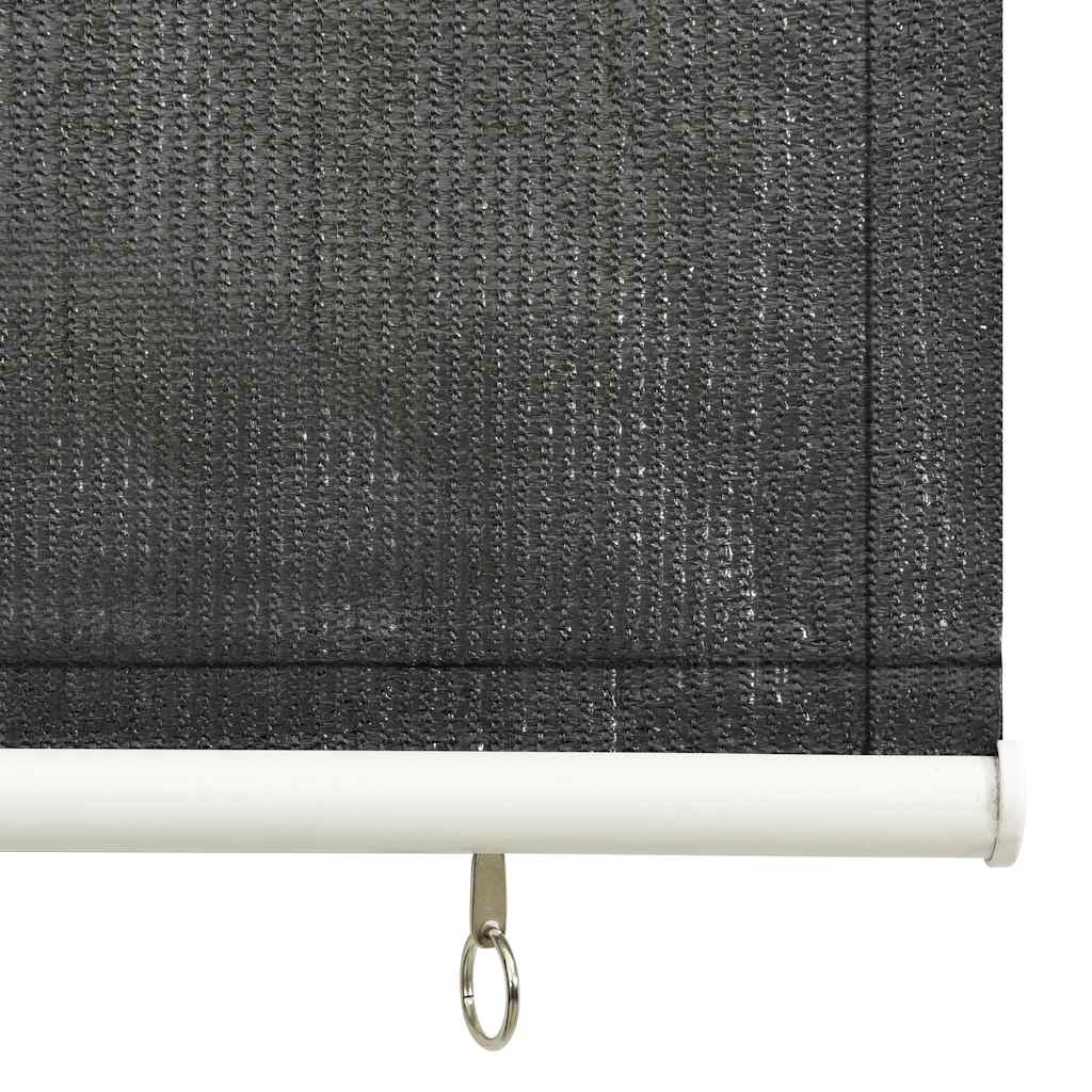 Rolgordijn voor buiten 65(B)x140(H) cm antracietkleurig