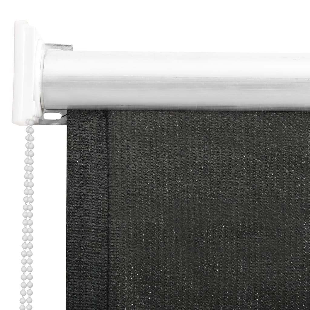 Rolgordijn voor buiten 85(B)x140(H) cm antracietkleurig