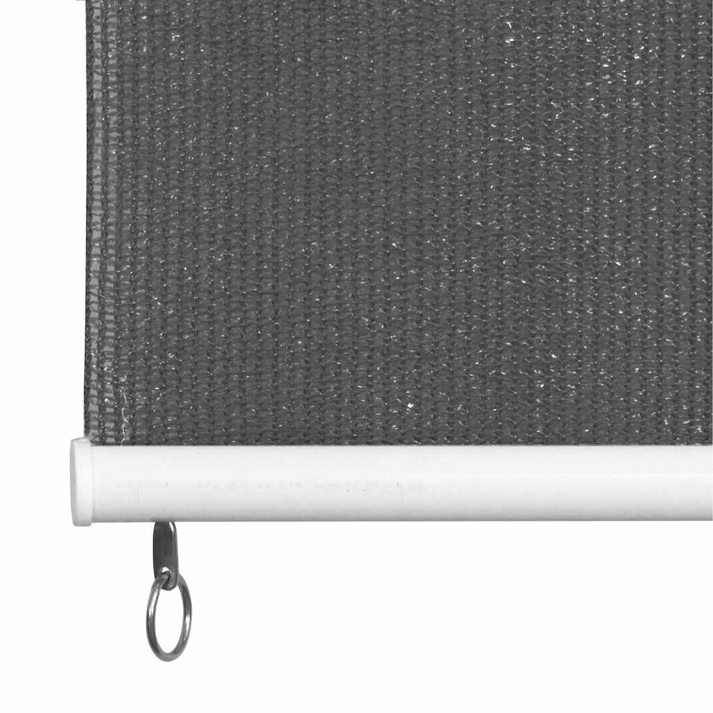 Rolgordijn voor buiten 65(B)x230(H) cm antracietkleurig