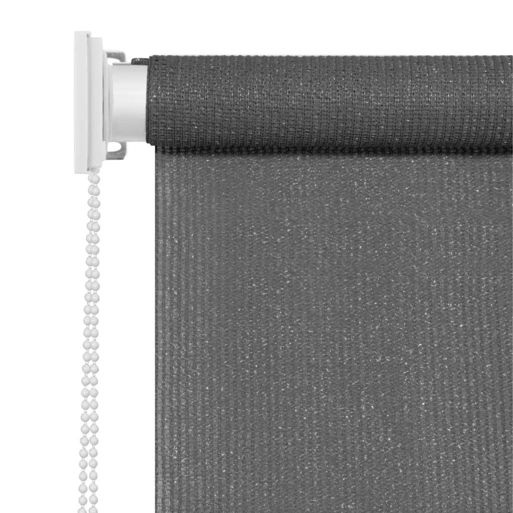 Rolgordijn voor buiten 85(B)x230(H) cm antracietkleurig