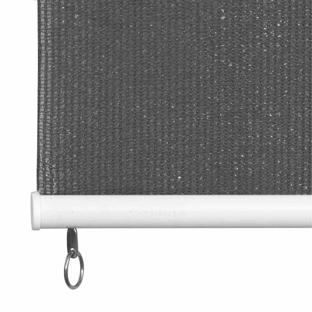 Rolgordijn voor buiten 85(B)x230(H) cm antracietkleurig