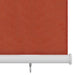 Rolgordijn voor buiten 225(B)x140(H) cm HDPE terracottakleurig