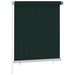 Rolgordijn voor buiten 125(B)x140(H) cm HDPE donkergroen