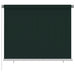 Rolgordijn voor buiten 185(B)x140(H) cm HDPE donkergroen