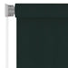 Rolgordijn voor buiten 205(B)x140(H) cm HDPE donkergroen