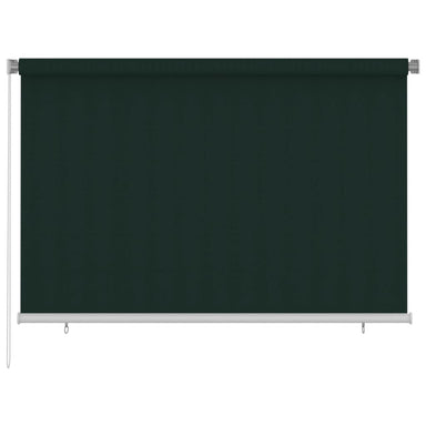 Rolgordijn voor buiten 225(B)x140(H) cm HDPE donkergroen