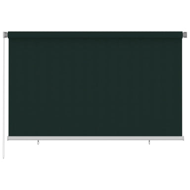 Rolgordijn voor buiten 245(B)x140(H) cm HDPE donkergroen
