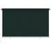 Rolgordijn voor buiten 245(B)x140(H) cm HDPE donkergroen