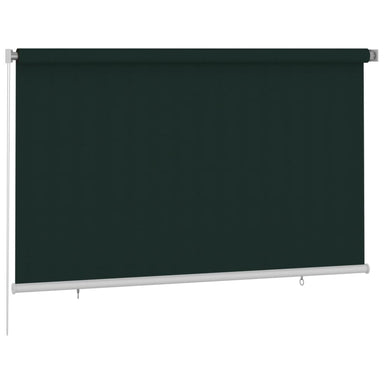 Rolgordijn voor buiten 245(B)x140(H) cm HDPE donkergroen