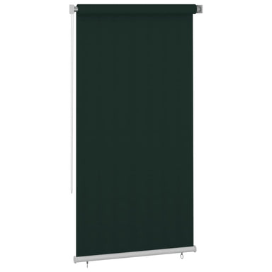 Rolgordijn voor buiten 125(B)x230(H) cm HDPE donkergroen