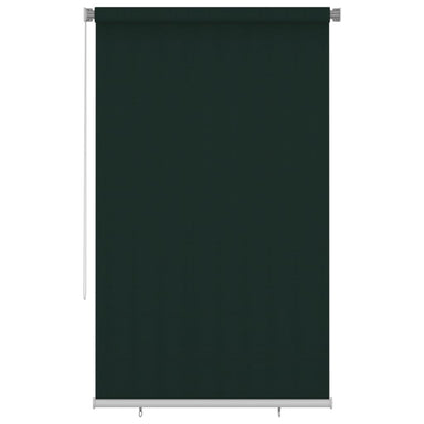 Rolgordijn voor buiten 145(B)x230(H) cm HDPE donkergroen