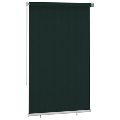 Rolgordijn voor buiten 145(B)x230(H) cm HDPE donkergroen