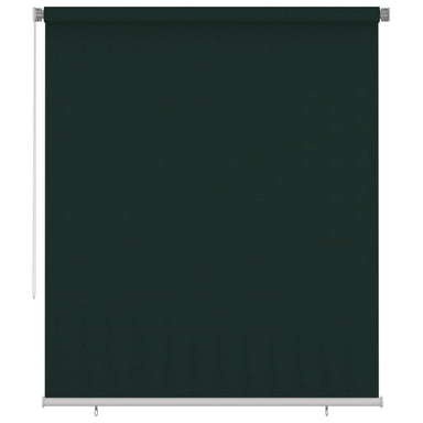 Rolgordijn voor buiten 205(B)x230(H) cm HDPE donkergroen