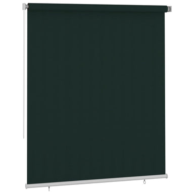 Rolgordijn voor buiten 205(B)x230(H) cm HDPE donkergroen