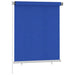 Rolgordijn voor buiten 125(B)x140(H) cm HDPE blauw