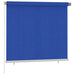 Rolgordijn voor buiten 165(B)x140(H) cm HDPE blauw