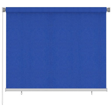 Rolgordijn voor buiten 185(B)x140(H) cm HDPE blauw