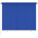 Rolgordijn voor buiten 185(B)x140(H) cm HDPE blauw
