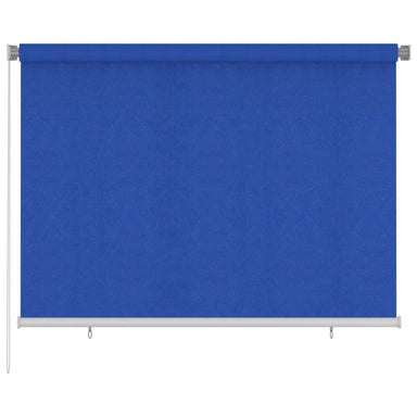 Rolgordijn voor buiten 205(B)x140(H) cm HDPE blauw