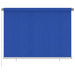 Rolgordijn voor buiten 205(B)x140(H) cm HDPE blauw