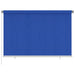 Rolgordijn voor buiten 225(B)x140(H) cm HDPE blauw