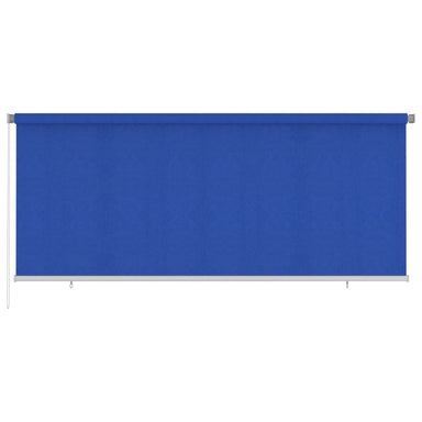 Rolgordijn voor buiten 355(B)x140(H) cm HDPE blauw