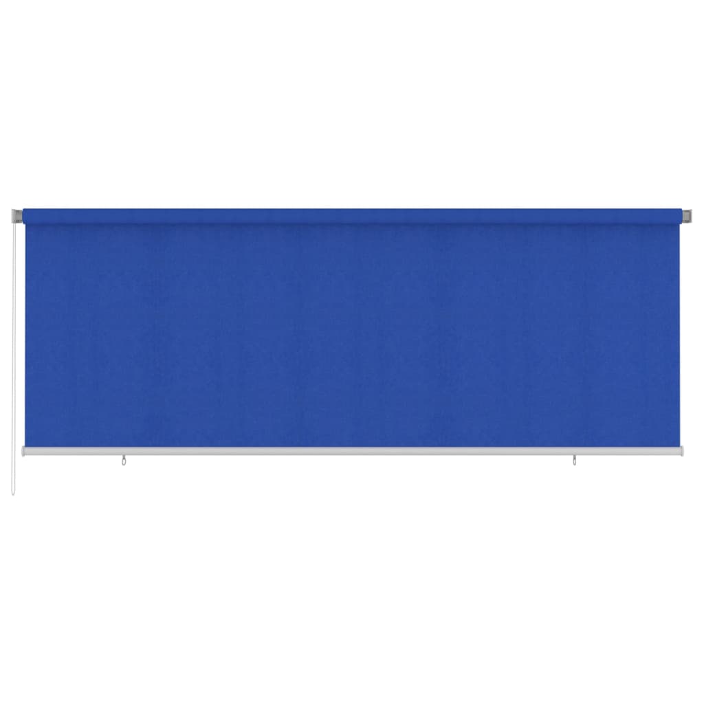 Rolgordijn voor buiten 405(B)x140(H) cm HDPE blauw