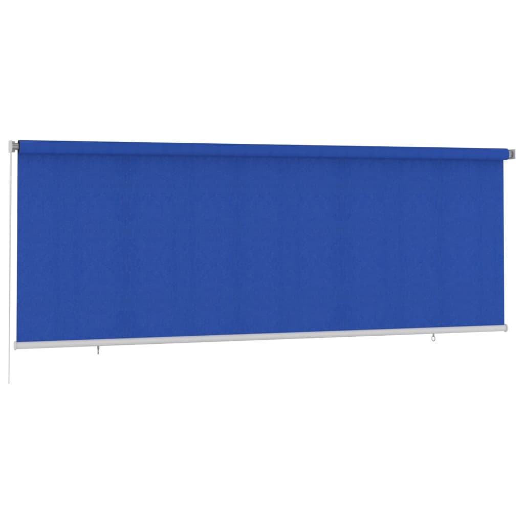 Rolgordijn voor buiten 405(B)x140(H) cm HDPE blauw