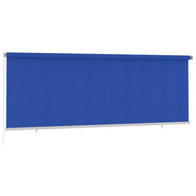 Rolgordijn voor buiten 405(B)x140(H) cm HDPE blauw