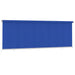 Rolgordijn voor buiten 405(B)x140(H) cm HDPE blauw
