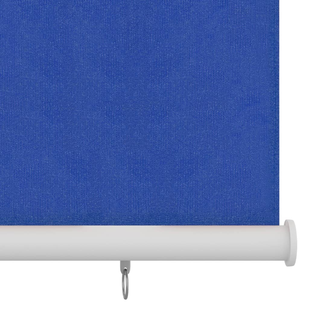 Rolgordijn voor buiten 85(B)x230(H) cm HDPE blauw