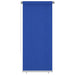 Rolgordijn voor buiten 105(B)x230(H) cm HDPE blauw
