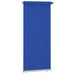 Rolgordijn voor buiten 105(B)x230(H) cm HDPE blauw