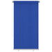 Rolgordijn voor buiten 125(B)x230(H) cm HDPE blauw