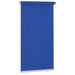 Rolgordijn voor buiten 125(B)x230(H) cm HDPE blauw