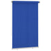 Rolgordijn voor buiten 145(B)x230(H) cm HDPE blauw