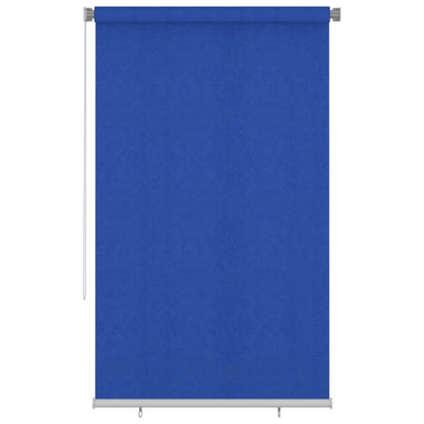 Rolgordijn voor buiten 145(B)x230(H) cm HDPE blauw